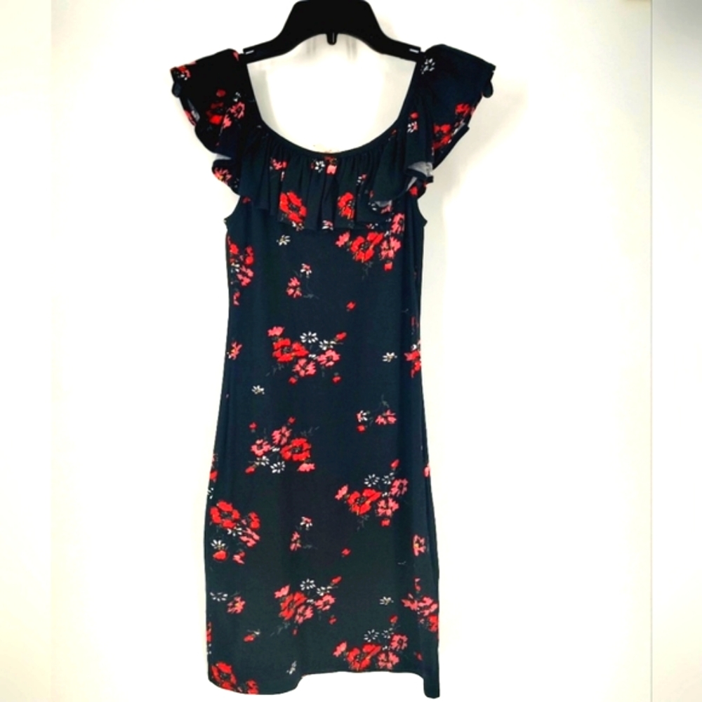 Rebecca Taylor Sleeveless Flower Print Dress